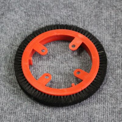 주문 스텐터 기계 부품 크랜츠 마무리 기계 K10 타입 붓 바퀴 빨간 플라스틱 몸체 검은 붓 바퀴 online manufacture