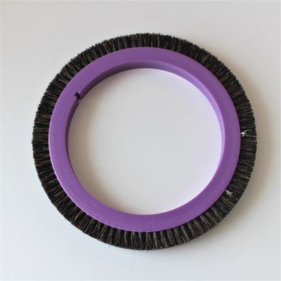 주문 스텐터 기계 부품 스텐텍스 마무리 기계 붓 바퀴 122mm 다이아 검은 돼지 털 보라색 플라스틱 몸체 online manufacture