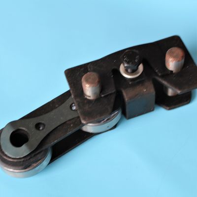 주문 Monforts Stenter 기계 부품 Stenter 체인 링크 액세서리 블랙 색상 스틸 소재 표준 크기 online manufacture