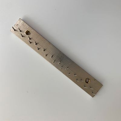 크란츠 스텐터 기계 예비 핀 플레이트 탄소 강철 재료 57mm 센터 거리 구리 플레이트